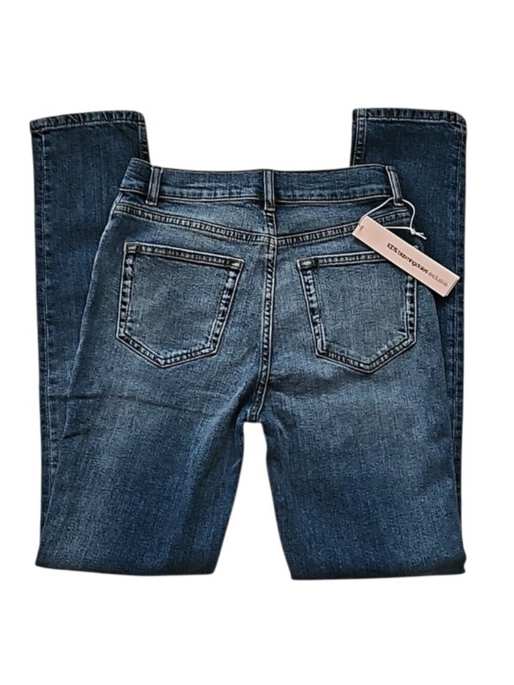 Aqua Bloomingdales Denim The Stella Skinny Jean Womens Size 24 (00) Dakota New - Picture 4 of 8